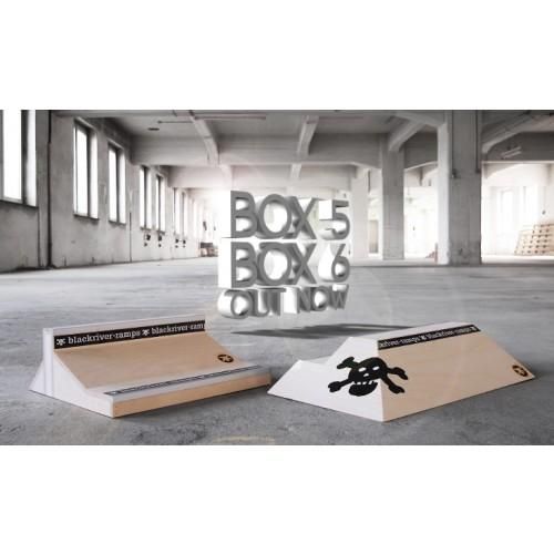 BLACKRIVER Box5 | 指スケートボード用ボックス - HOODED【指