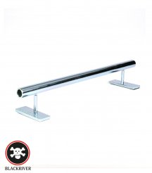 BLACKRIVER Ironrail Pipe low silver【丸レール】