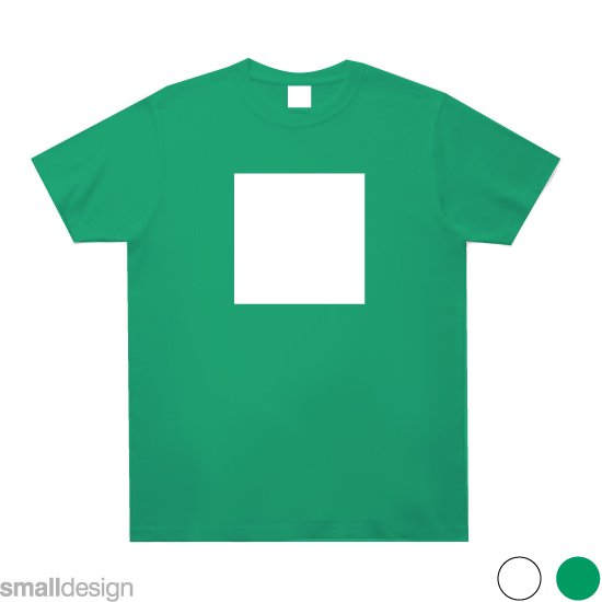 正方形 Tシャツ [something green] - 暮らしを楽しくする ほんの「小さな」デザイン 『スモールデザイン』 │ 東京・吉祥寺