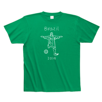サッカーするキリスト Tシャツ 暮らしを楽しくする ほんの 小さな デザイン スモールデザイン 東京 吉祥寺 サッカーするキリスト Tシャツ 暮らしを楽しくする ほんの 小さな デザイン スモールデザイン 東京 吉祥寺