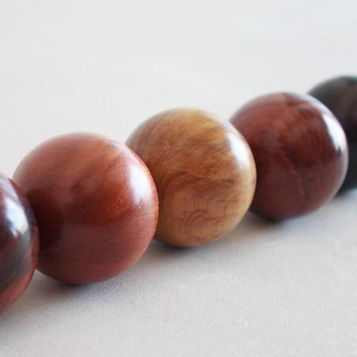 健身球 - 紫檀（シタン）銘木健身球シリーズ - L'ATELIER DE ○