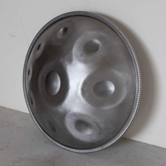 Handpan(ミニハンドパン )[中国製] F# Kurd 9 [STL Silver Model]