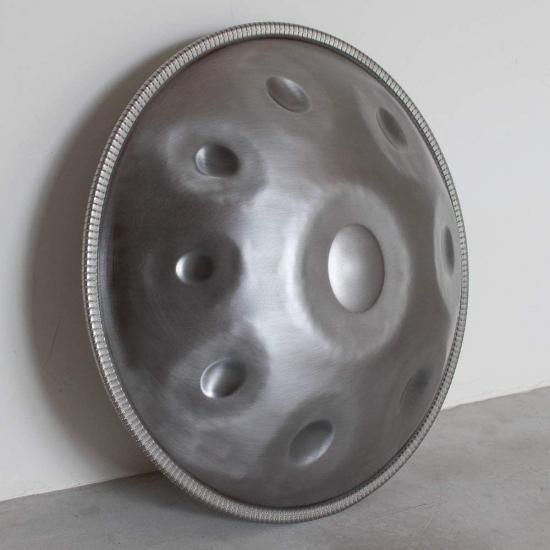 Handpan(ミニハンドパン )[中国製] F# Kurd 9 [STL Silver Model]
