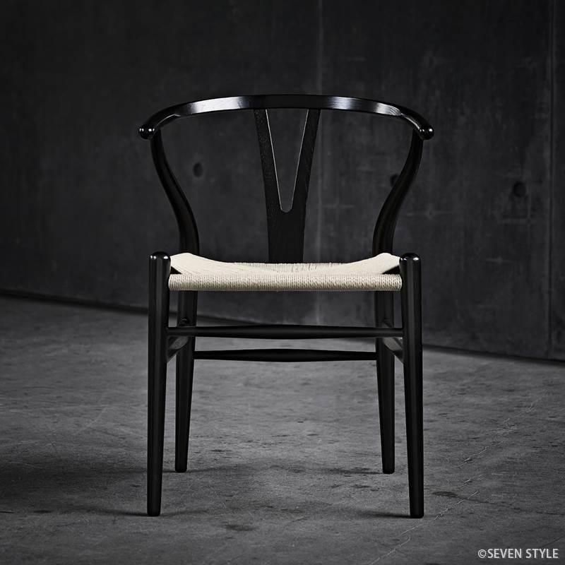 送料無料】CH24/Yチェア（ブラック塗装） | カール・ハンセン＆サン