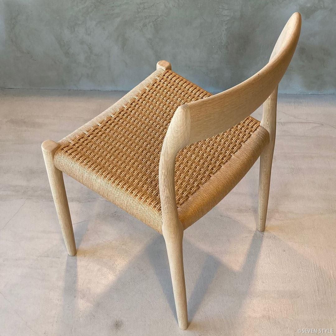 送料無料】JL モラー No.77 Side Chair (オーク材 / ソープ 送料無料】JL モラー No.77 Side Chair (オーク材 / ソープ