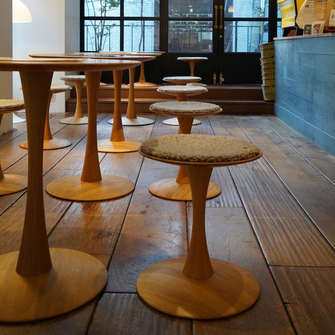 即納可】TRISSE｜ND 105 Stool（オーク材・オイル仕上げ） - SEVEN