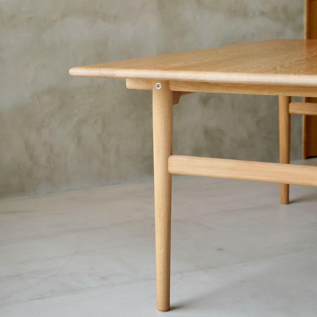 北米風テーブル 北欧風 センターテーブル E 木製 天然木 無垢材 コーヒー