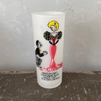 【Vintage】1950's Frost Painted Glass フロストペイントグラス 2