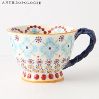  【Anthropologie】With A Twist Teacup　ツイストティーカップ　ターコイズ<img class='new_mark_img2' src='https://img.shop-pro.jp/img/new/icons60.gif' style='border:none;display:inline;margin:0px;padding:0px;width:auto;' />