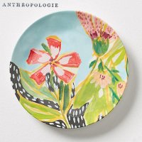 【Anthropologie】Lulie Wallace Melamine Canape Plate ルーリー・ウォレス カナッペプレート ターコイズ<img class='new_mark_img2' src='https://img.shop-pro.jp/img/new/icons12.gif' style='border:none;display:inline;margin:0px;padding:0px;width:auto;' />