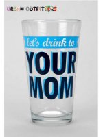 パイントグラス Pint glass 「MOM」