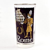 【American Vintage】Cities Glass シティグラス　 Rome ローマ　from Los Angeles<img class='new_mark_img2' src='https://img.shop-pro.jp/img/new/icons12.gif' style='border:none;display:inline;margin:0px;padding:0px;width:auto;' />
