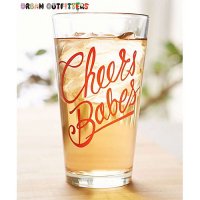【Urban Outfitters】  Pint Glass  パイントグラス　Cheers<img class='new_mark_img2' src='https://img.shop-pro.jp/img/new/icons12.gif' style='border:none;display:inline;margin:0px;padding:0px;width:auto;' />
