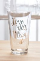 Urban OutfittersLove you Pint  Glass  桼ѥȥ饹