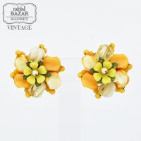 【American Vintage】Earrings　ヴィンテージイヤリング　flower  from Los Angeles