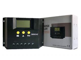 ディスプレイ付きチャージコントロ−ラ50Aソーラー充電コントローラー50AソーラーPWMコントローラー12 / 24V 