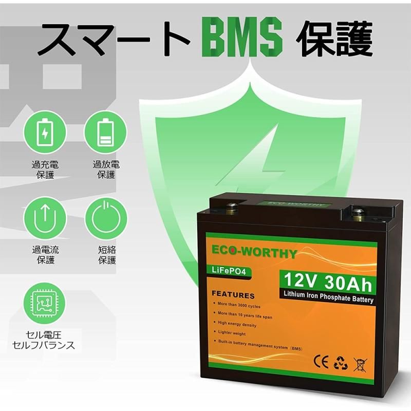 3000回使える 20AH リチウムイオンバッテリー 12V 256Wh 3000回使える 20AH リチウムイオンバッテリー 12V 256Wh