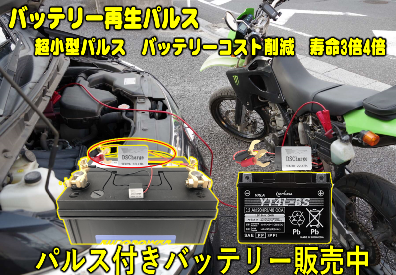 バッテリー 自動再生 超小型パルス DS Charger バッテリー交換 バッテリー 自動再生 超小型パルス DS Charger バッテリー交換