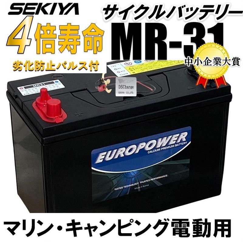 ɻߥѥ륹 Хåƥ꡼ 12V 100Ah  MR31 M31(G31DC31MF EUROPOWER 