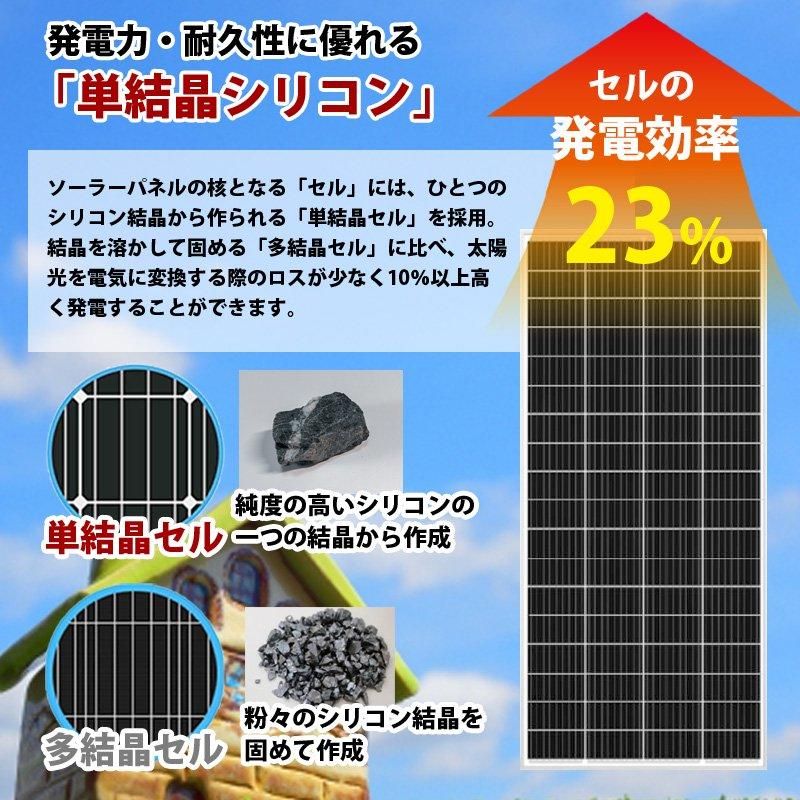大型 ソーラーパネル 単結晶 200W (680*1520*35) 20V 40V 高 大型 ソーラーパネル 単結晶 200W (680*1520*35) 20V 40V 高