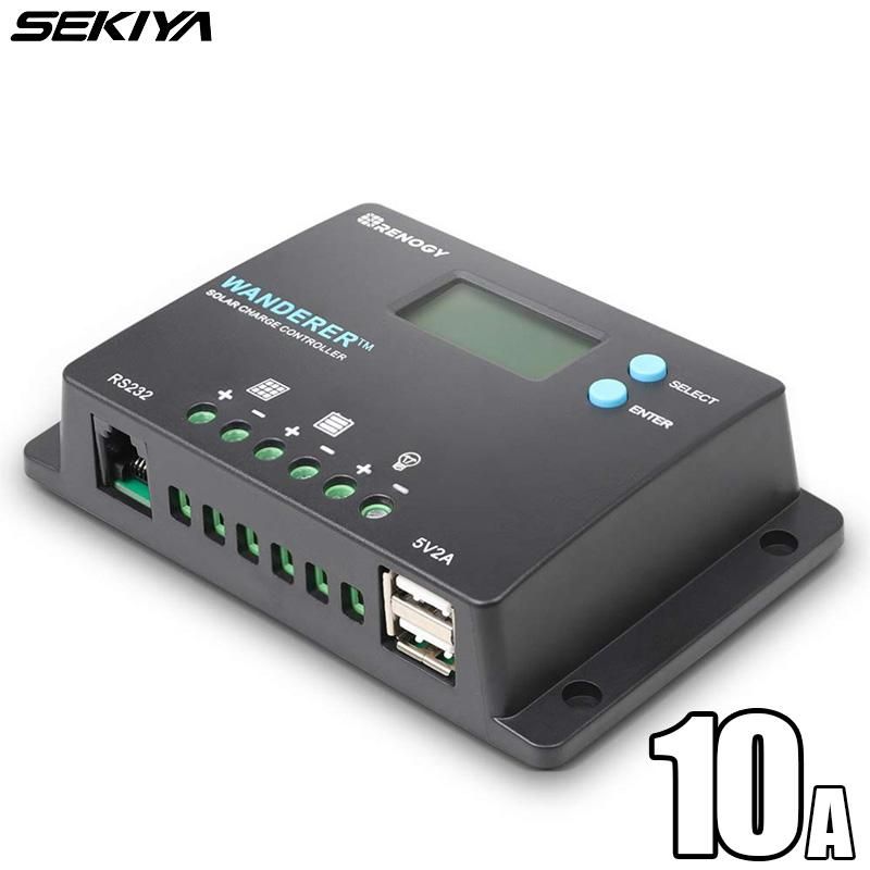 MPPT チャージコントローラー40A 12V/24V兼用 温度センサー MPPT チャージコントローラー40A 12V/24V兼用 温度センサー