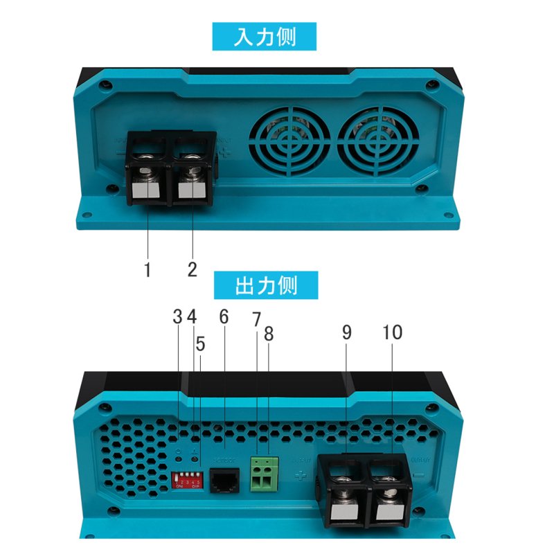 DC-DC 走行充電器 12V 20A/40A 車バッテリーからサブバッテリー充電 キャンピングカー RV 車中泊