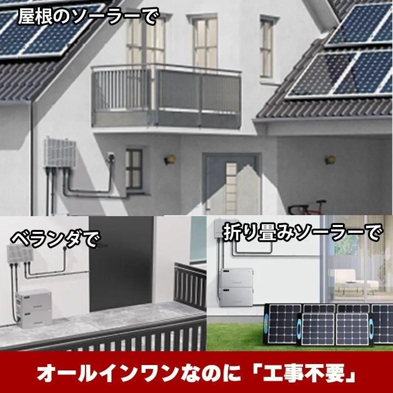 プラグイン蓄電システム ハイブリッドマイクロインバーター プラグイン蓄電システム ハイブリッドマイクロインバーター