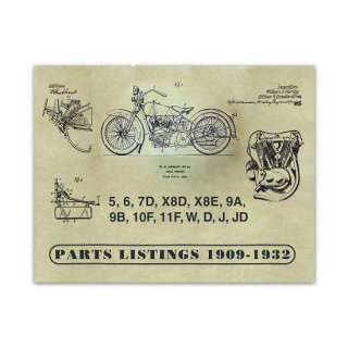 ѡ Book for 1909-1932 V-Twins 48-0832
