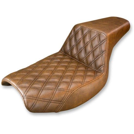 【気まぐれ出品中(^.^) 】SaddleMen LS-シート Saddlemen Slim-LS Seat - 808-07B-162 for 2008-2025 Harley