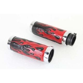 Red Flame  å å with  s 1996-UP FLST/ FLT/ FXD/ FXST/ XL ϡ졼 28-0893