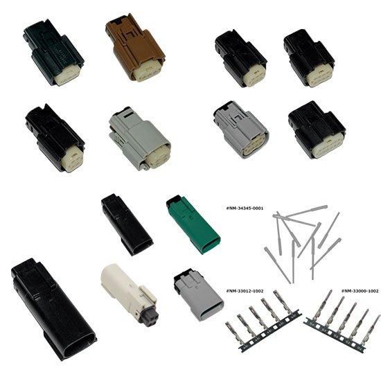 3点セット NAMZ MOLEX MX 150 コネクタ ハーレー用各種 - ハーレーパーツ