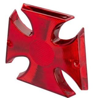 W&W Replacement Lenses for Maltese Cross Taillights 10-086