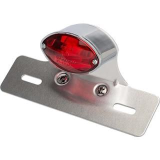 W&W Micro Cat Eye Taillights with License Bracket 10-465