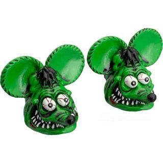 W&W Mooneyes Rat Fink License Studs 11-165