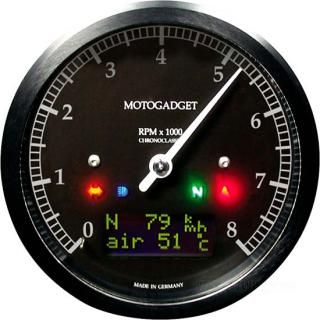 W&W motogadget Chronoclassic Multifunctional Instruments 11-246