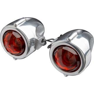 W&W Fork Flat Side Bullet Lights 11-651