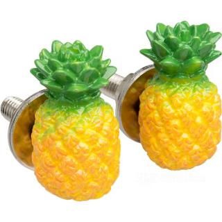 W&W Mooneyes Pineapple License Studs 11-694