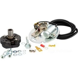 OEM 3570 W&W Breaker Points with Condensor, Base Plate and Advance Mechanism 12-305