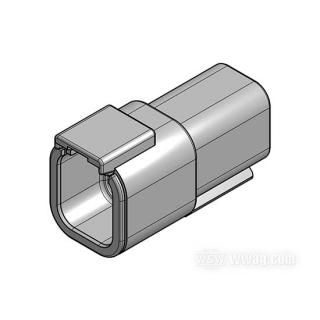 W&W Pin housing >DTM < by Deutsch 14-155