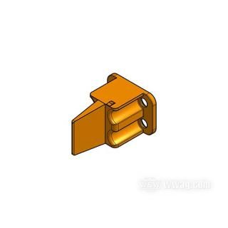 OEM 72654-01 W&W Socket lock >DTP< by Deutsch 14-185