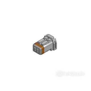 OEM 69201657 W&W Socket housing >MX 19< by JAE 14-529