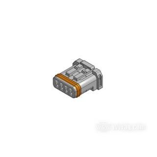 OEM 69201179 W&W Socket housing >MX 19< by JAE 14-530