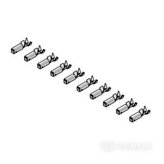 OEM 72910-11 W&W Terminal socket >MX 19< by JAE 14-547