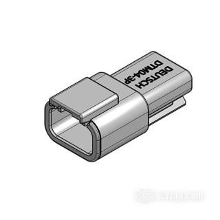 W&W Pin housing >DTM < by Deutsch 14-557
