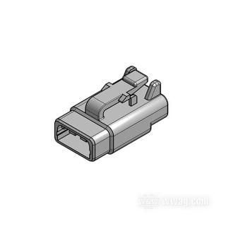 W&W Socket housing >DTM < by Deutsch 14-558