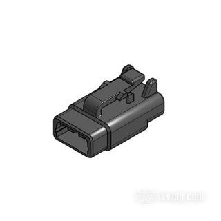 W&W Socket housing >DTM < by Deutsch 14-560