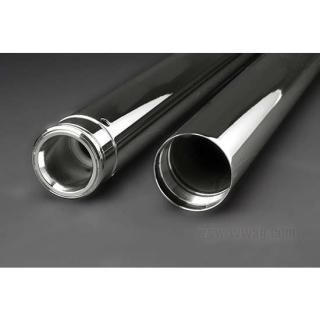W&W Show-Chromed Fork Tubes for Harleys 17-479