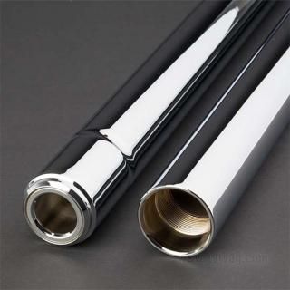W&W Show-Chromed Fork Tubes for Harleys 18-210