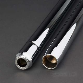 W&W Show-Chromed Fork Tubes for Harleys 18-282