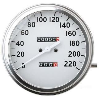 W&W 1936-1940 Style Fat Bob Speedometer 19-376